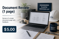 Document Review (1 page)